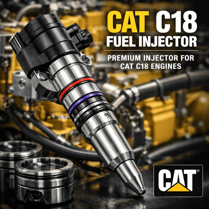 CAT C18 Fuel Injector - Premium Injector for CAT C18 Engines