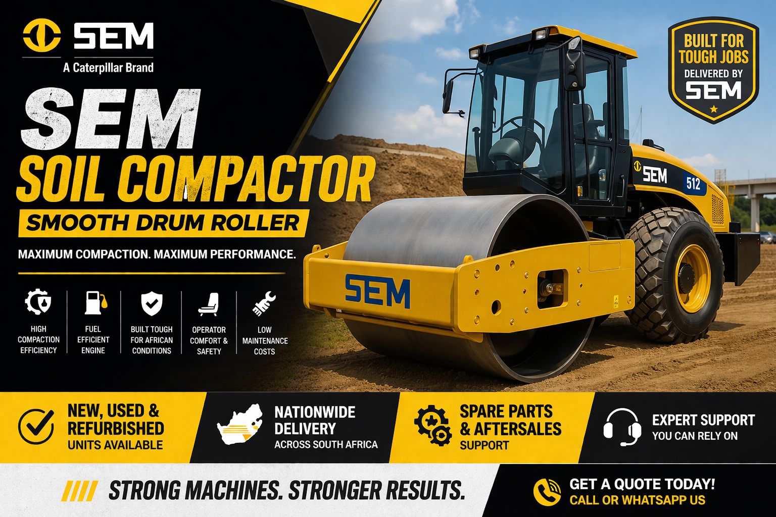 SEM Soil Compactor For Sale