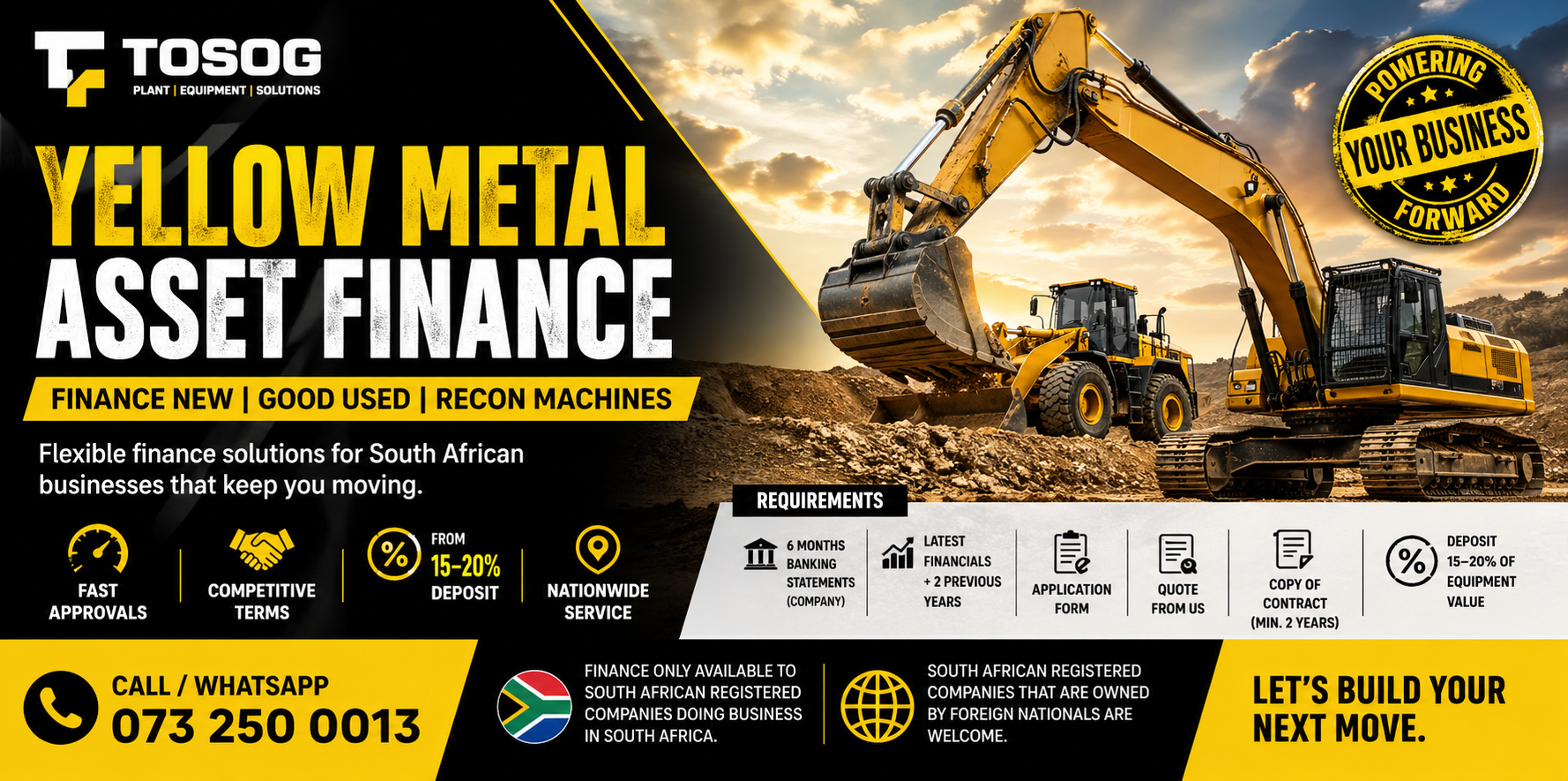 Yellow Metal Asset Finance South Africa