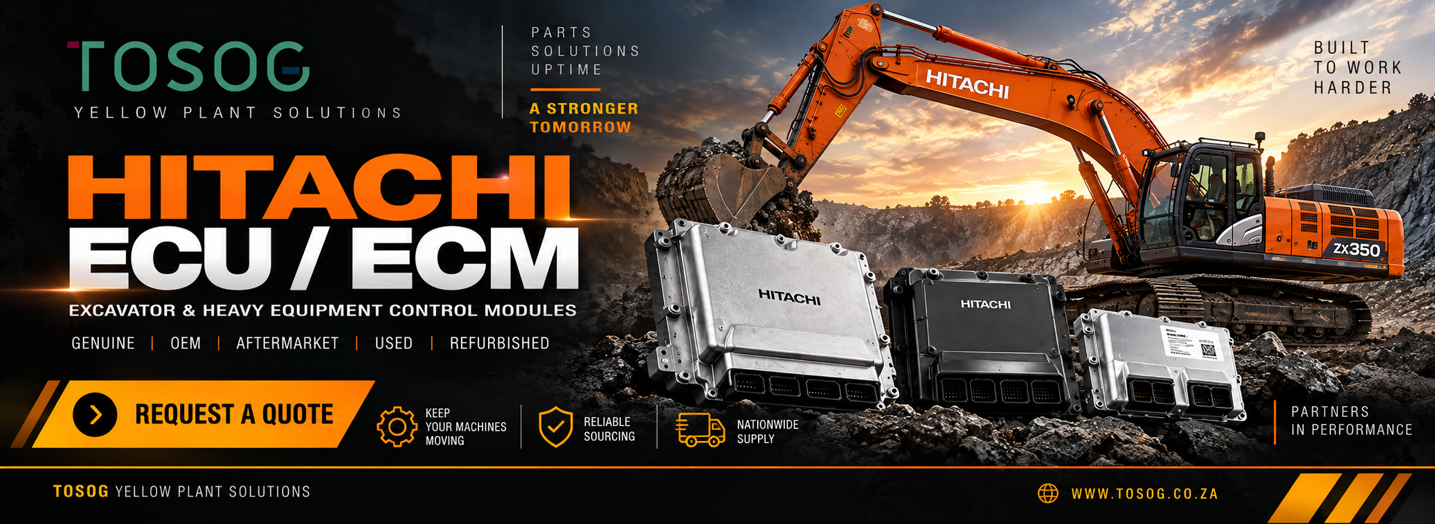 Hitachi ECU ECM for sale South Africa