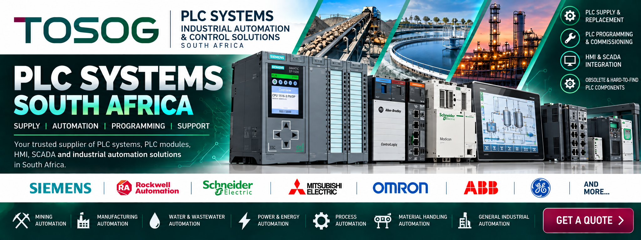 PLC Systems South Africa | PLC Supplier & Industrial Automation Solutions