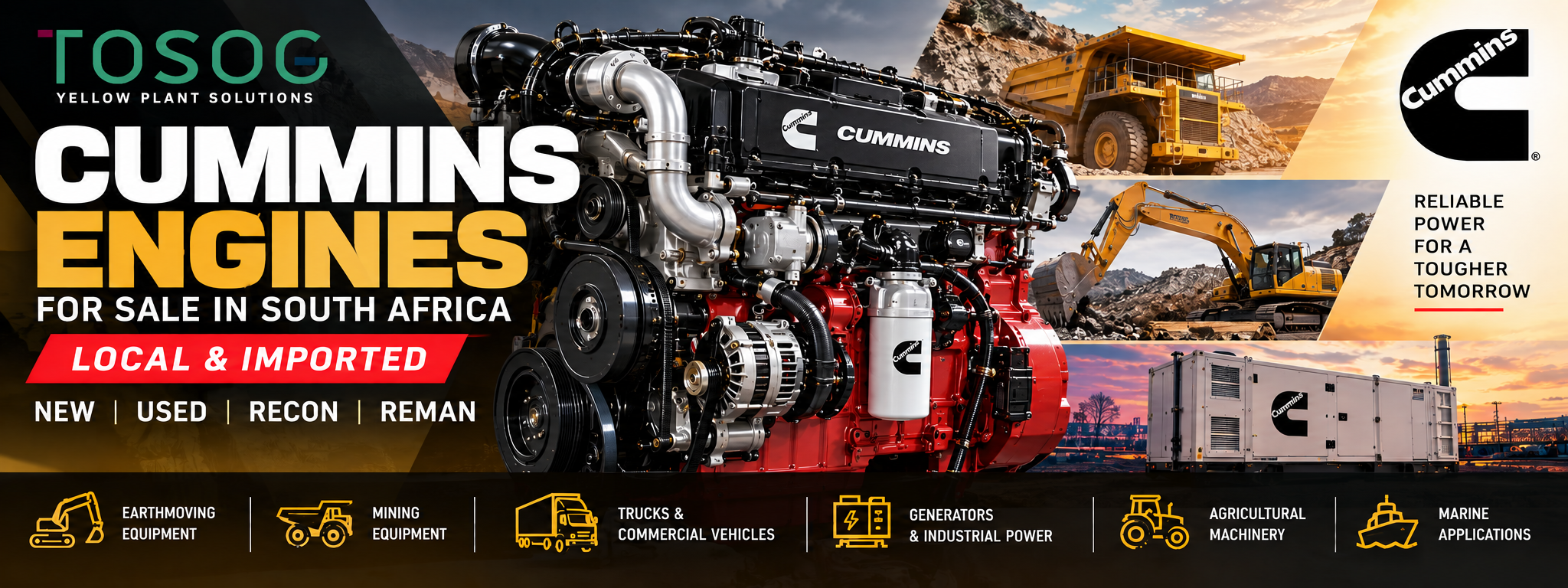 Cummins Diesel Engines for Sale in South Africa