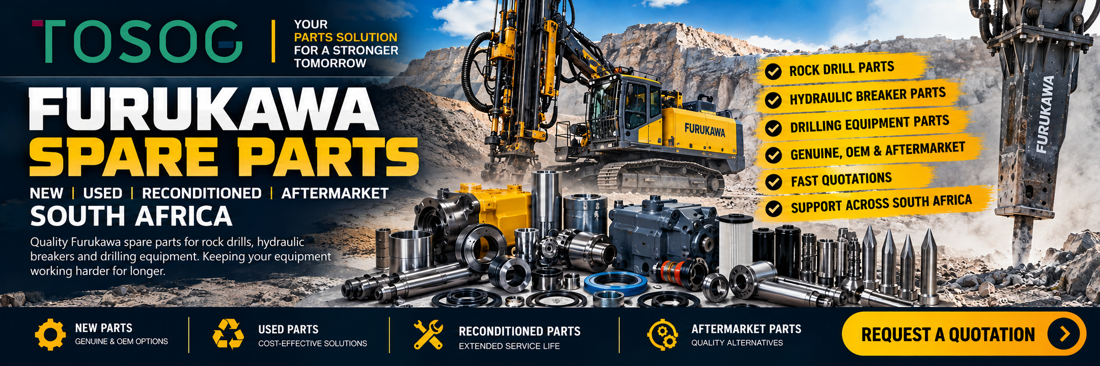 Furukawa spare parts South Africa