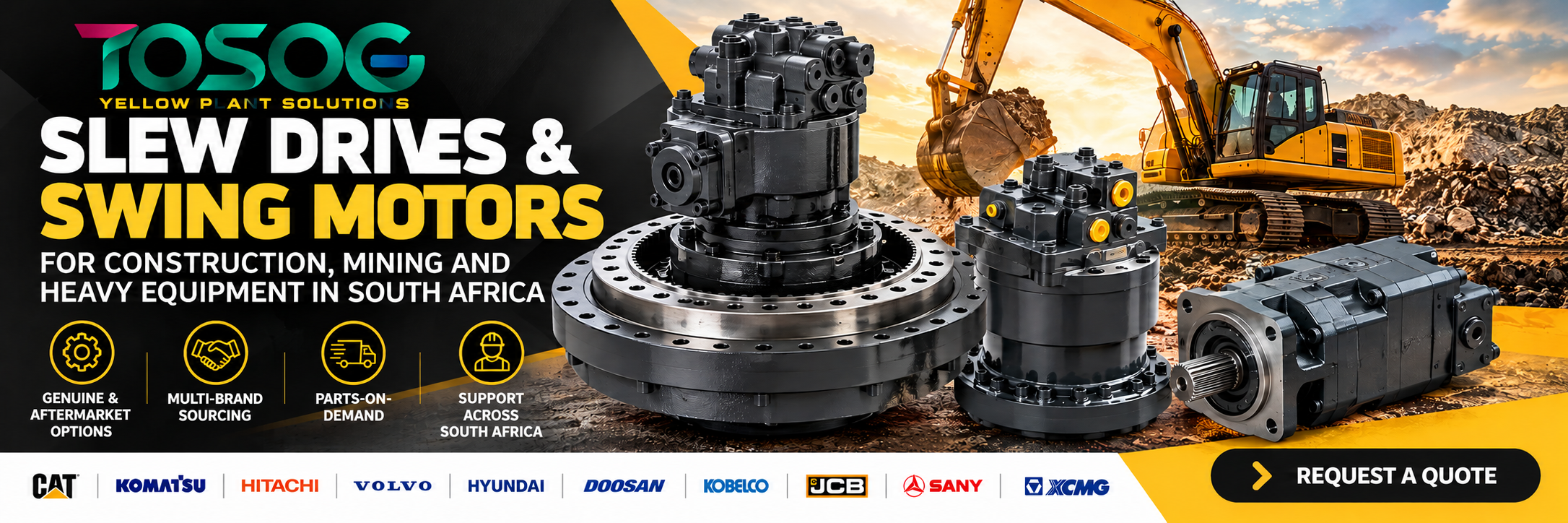 Slew Drives & Swing Motors South Africa